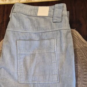 Body Glove Blue Corduroy Fabric